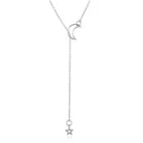Fashion Simple Moon Star Necklace