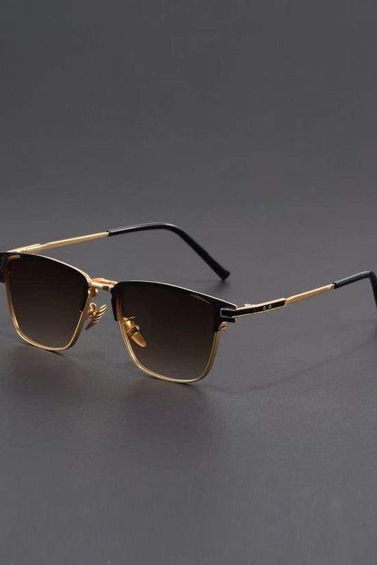 Retro Artistic UV Protection Small Square Box Sunglasses