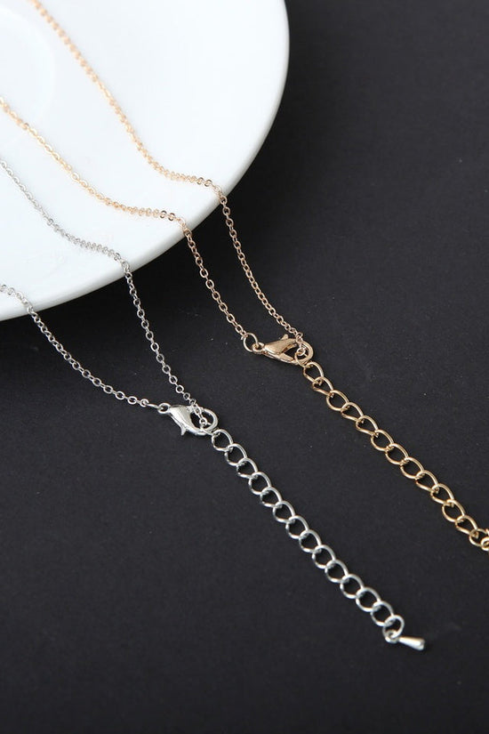 Moon Star Necklace Clavicle Chain Short Necklace