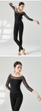Dancing Dress Mesh Top For Women Ballet Practice Clothes Gym Outfit Shapewear Outer Wear Gauze Clothes