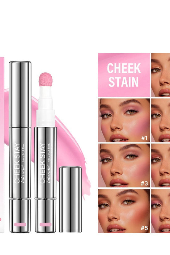 6 Colors Multifunctional Cosmetic Brush Liquid Highlight Blush Stick