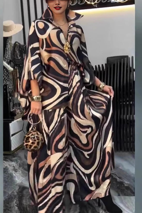 Loose Fashion Casual Suit 2 Piece Set