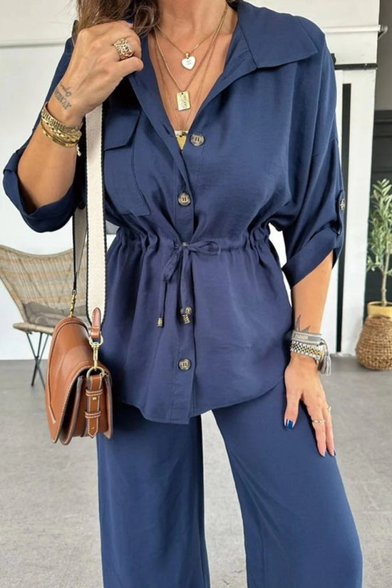 Women's Autumn Fashion Loose Casual Solid Color Suit