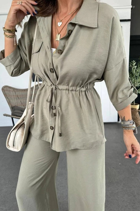 Women's Autumn Fashion Loose Casual Solid Color Suit