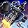 Double Barrel Gatling Electric Water Gun Set