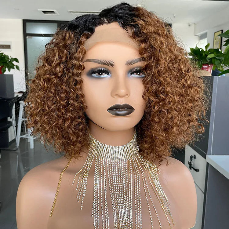 Ombre Curly Bobo 1B/30 Wig