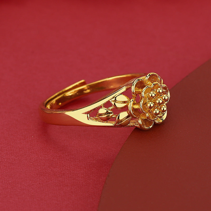 Rose Ring For Women Does Not Fade For A Long Time