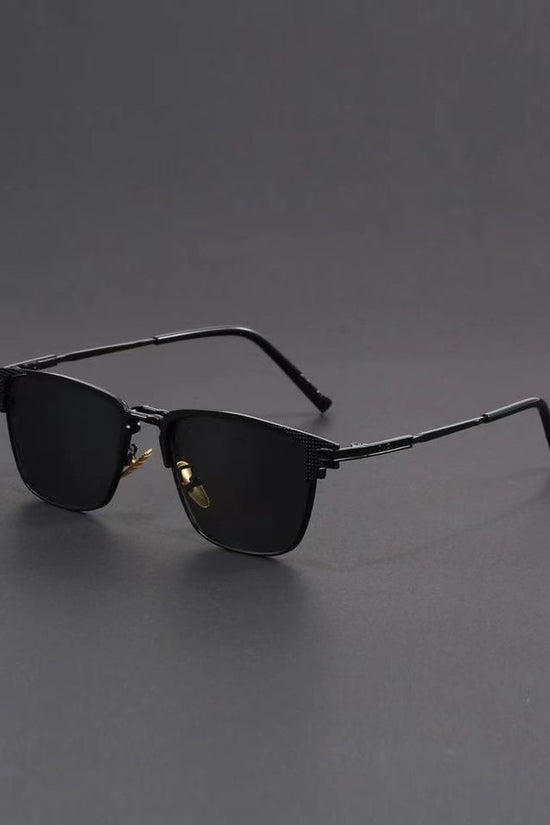 Retro Artistic UV Protection Small Square Box Sunglasses