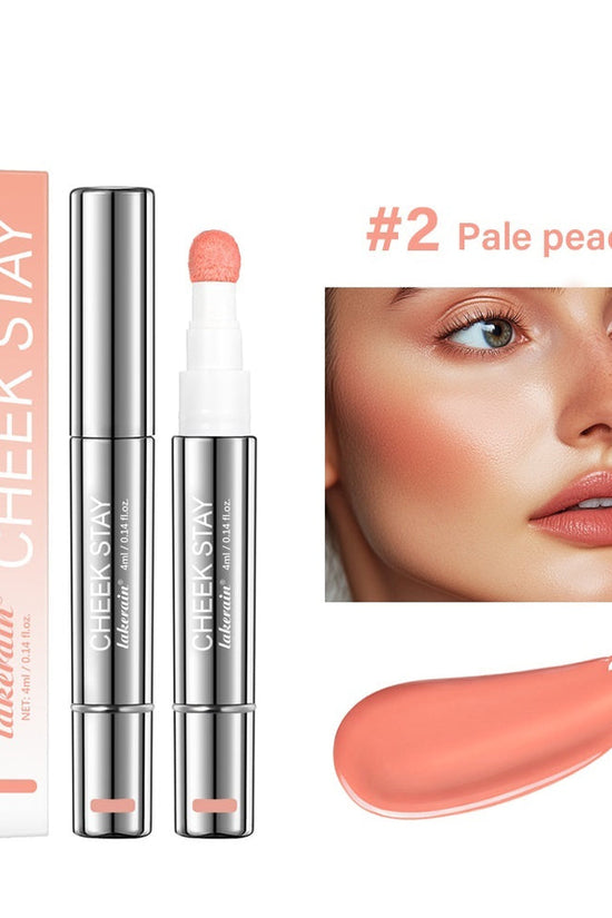 6 Colors Multifunctional Cosmetic Brush Liquid Highlight Blush Stick