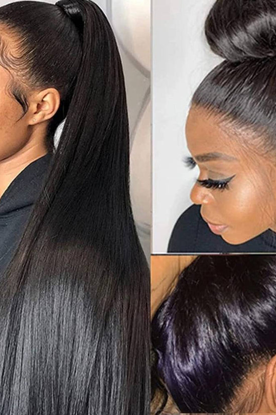 Straight 360 Lace Frontal Wig Human Hair