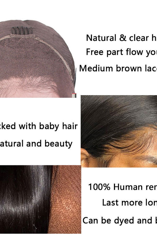 Loose Deep Wave13x4 Transparent Lace Human Hair Sleeve