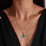 Women's Fashion All-match Butterfly Pendant Necklace