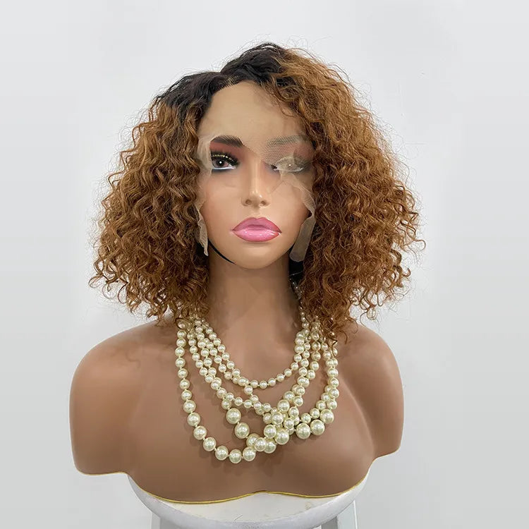 Ombre Curly Bobo 1B/30 Wig