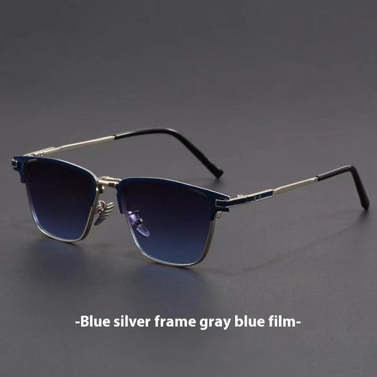 Retro Artistic UV Protection Small Square Box Sunglasses