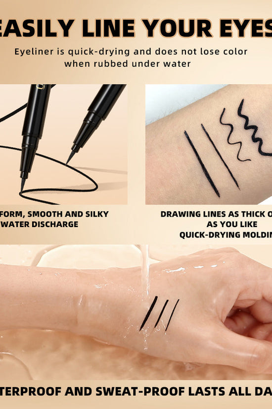Liquid Eyeliner Sweat-proof Not Smudge Quick-drying Not Easy To Makeup