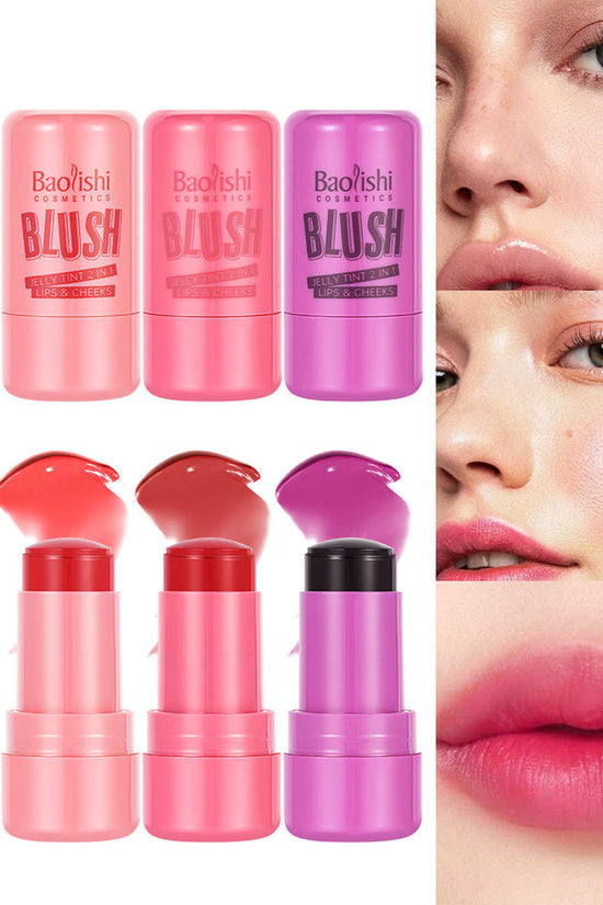Jelly Blush Makeup Paste Shimmer Natural