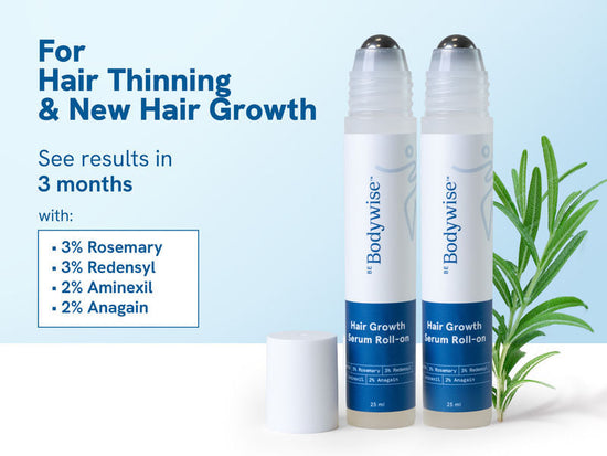 Be Bodywise 3% Rosemary Hair Growth Serum Roll-On