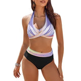 Fashion Printed Swimsuit Lady Sexy Bikini Suit
