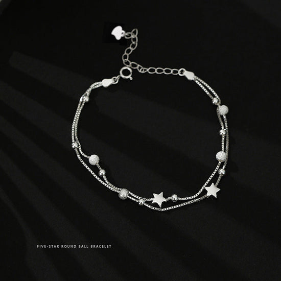 Double Circles Star Bracelet