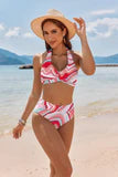 Fashion Printed Swimsuit Lady Sexy Bikini Suit