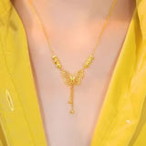 Fairy Butterfly Tassel Necklace Women's Design Fashion