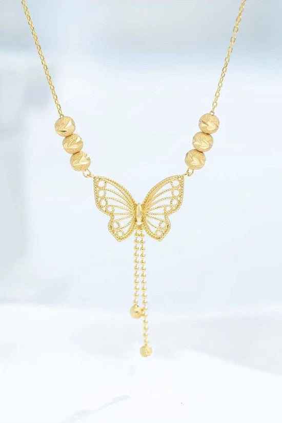 Fairy Butterfly Tassel Necklace Women's Design Fashion