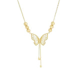 Fairy Butterfly Tassel Necklace Women's Design Fashion