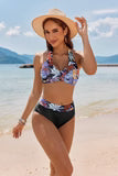 Fashion Printed Swimsuit Lady Sexy Bikini Suit