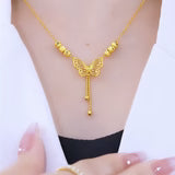 Fairy Butterfly Tassel Necklace Women's Design Fashion