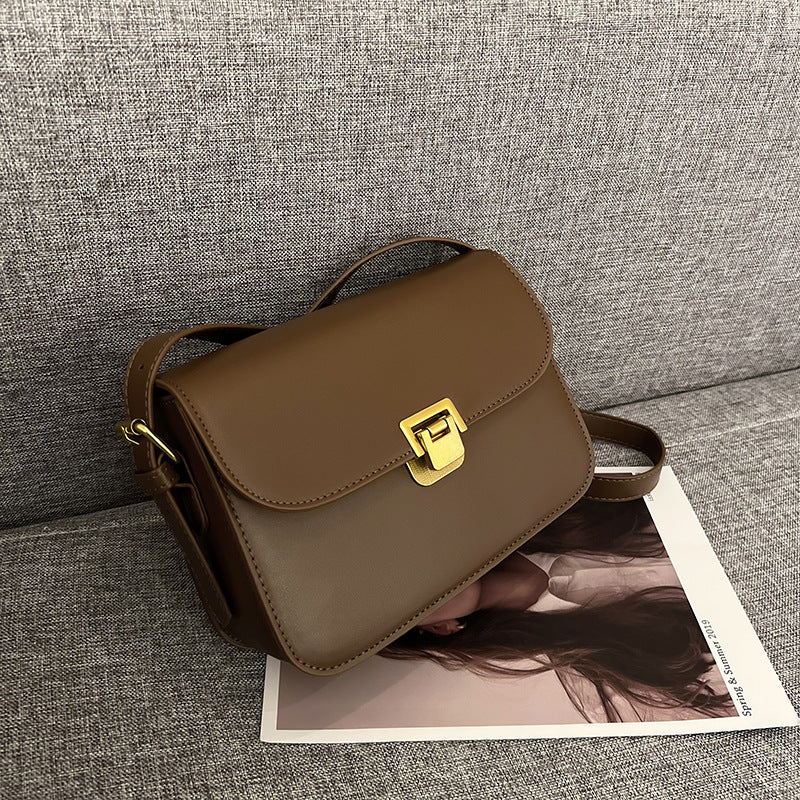 High-grade Women's Niche Texture One-shoulder Underarm Small Square Bag