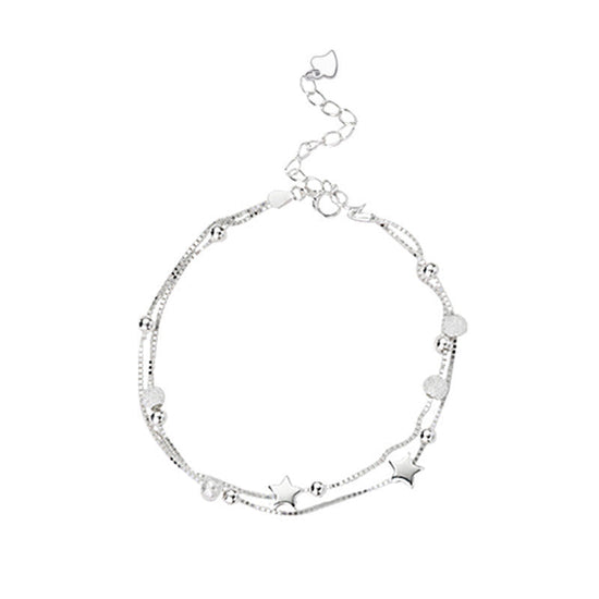 Double Circles Star Bracelet