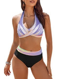 Fashion Printed Swimsuit Lady Sexy Bikini Suit