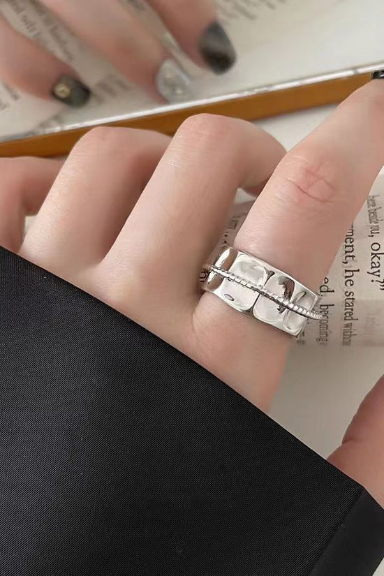 Ins Trendy Personality Ring Women's Advanced Heavy Industry