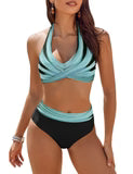 Fashion Printed Swimsuit Lady Sexy Bikini Suit