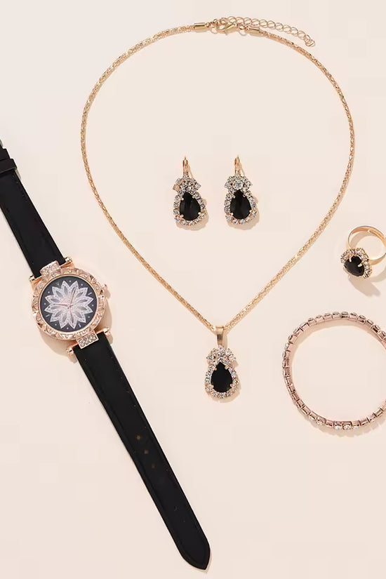 Rotating ladies net red quartz watch casual