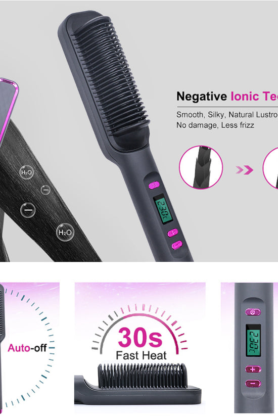 Electric Hot Comb Straightener