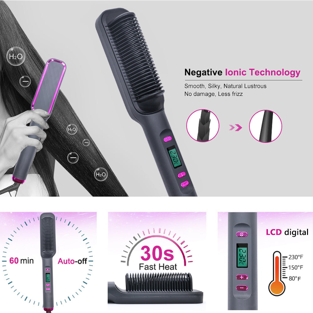 Electric Hot Comb Straightener