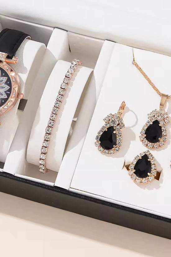 Rotating ladies net red quartz watch casual