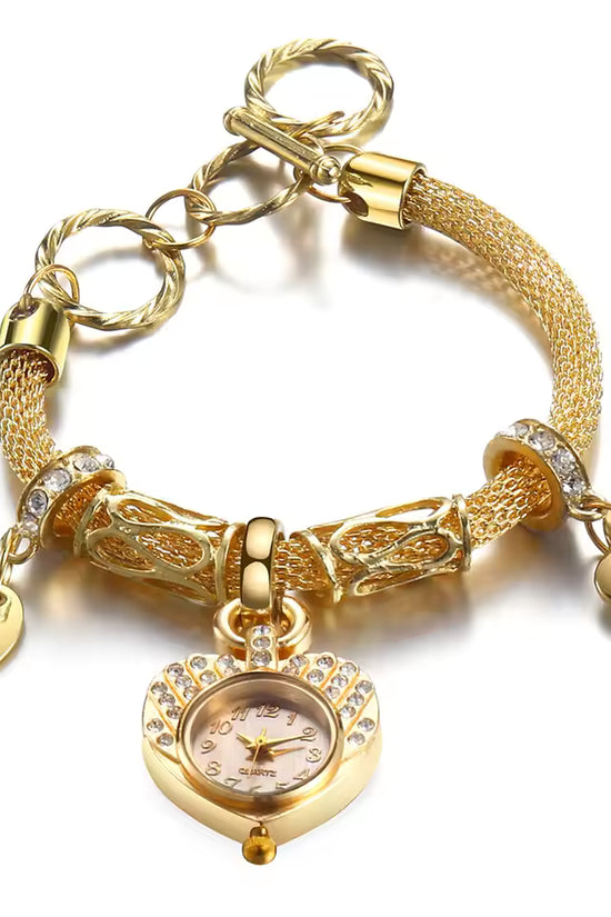 VerPetridure Luxury Women Quartz Stainless Steel Mesh Belt Wrist Watch SL Ladies Quartz Steel Band Watch