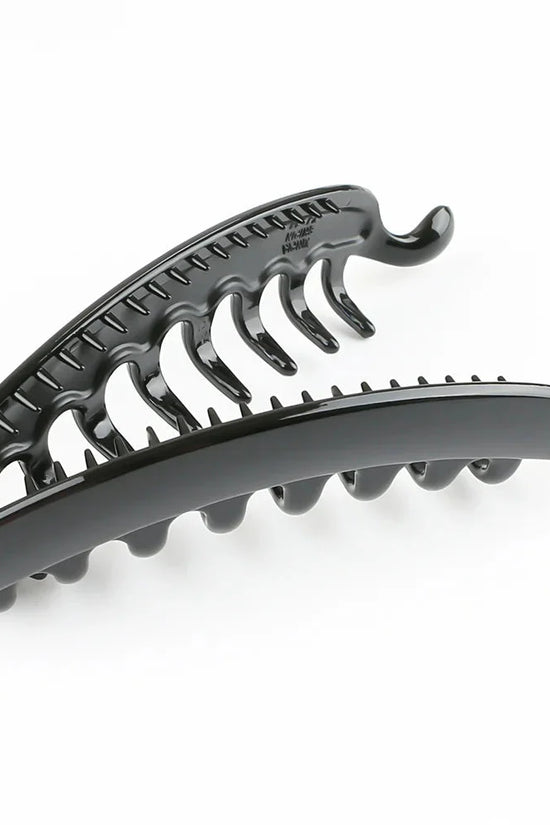 Frosted Solid Color Banana Hair Clips – Fashion Ponytail Barrettes & Hair Claws for Women