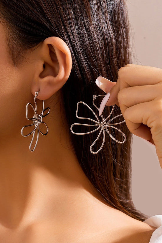 Personalized Heavy Metal High-grade Large Circle Retro Design Earrings