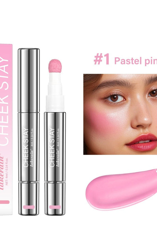 6 Colors Multifunctional Cosmetic Brush Liquid Highlight Blush Stick