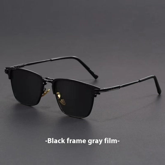 Retro Artistic UV Protection Small Square Box Sunglasses