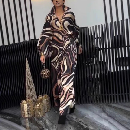 Loose Fashion Casual Suit 2 Piece Set