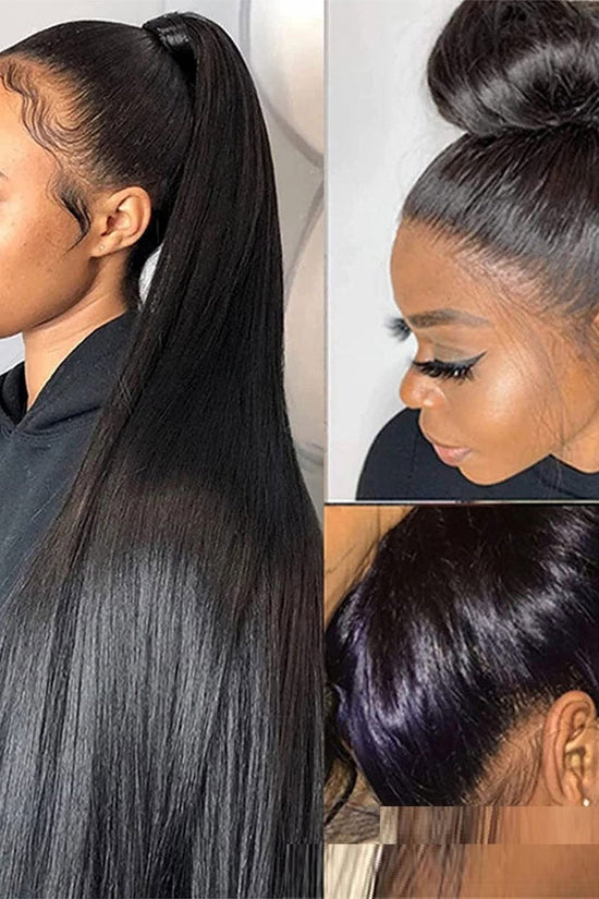 Straight 360 Lace Frontal Wig Human Hair
