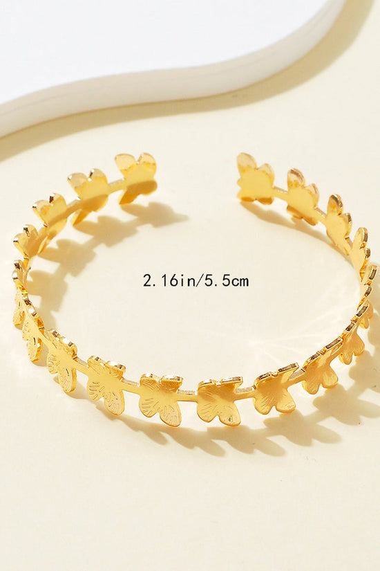 Metal Twist Geometric Knot Winding Hollow Open-end High-grade Light Luxury Personality Fashion Ladies' Bracelet