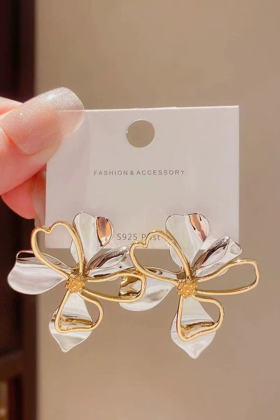 Personalized Heavy Metal High-grade Large Circle Retro Design Earrings