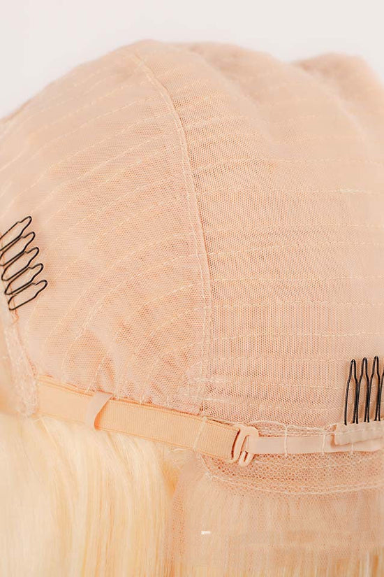 Hand Hook Mesh One Real Hair Headgear Wig STW